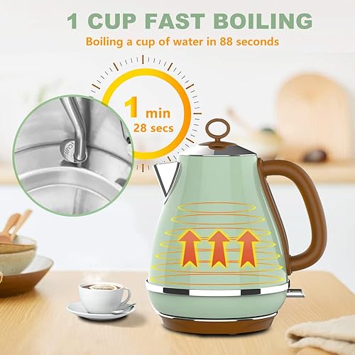 Miniatura 9 de Rapid Egg Cooker eléctrico 6 huevos con hervidores eléctricos Evoloop 1.7L