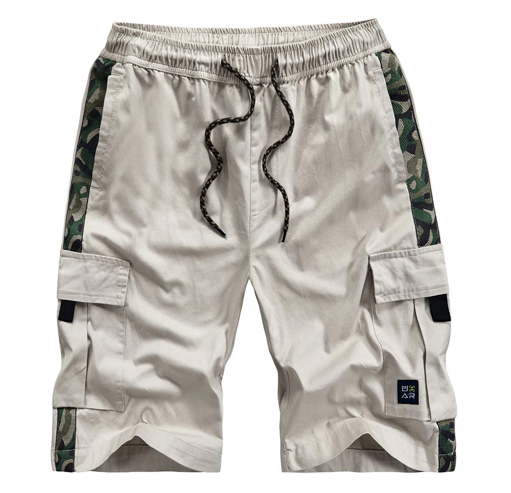  Kolongvangie Men's Casual Drawstring Cargo Shorts Big & Tall Relaxed Fit Cotton Summer Work
| Kolongvangie Men's Drawst