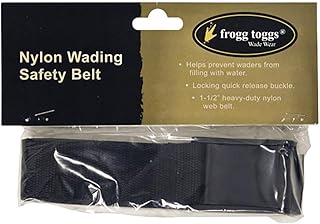 Frogg Toggs Wading Belt, Black, Adjustable