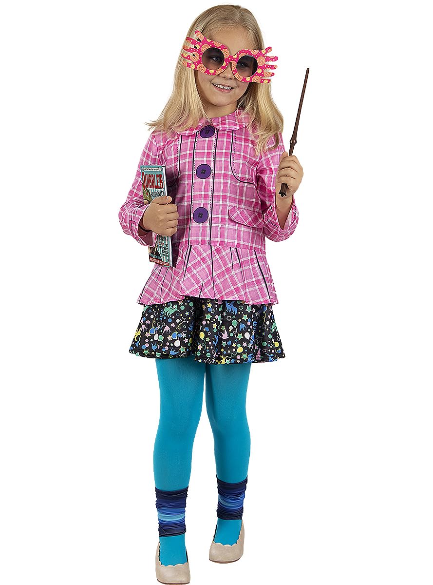 Sonic Pak Rubies 3013263-4 Child Costume HARRY POTTER: LUNA LOVEGOOD Kids  Fancy Dress, Girls, Multicolour, 3-4 Years Halloween Mond Mask Virus  Kinderen, image size:889x1200