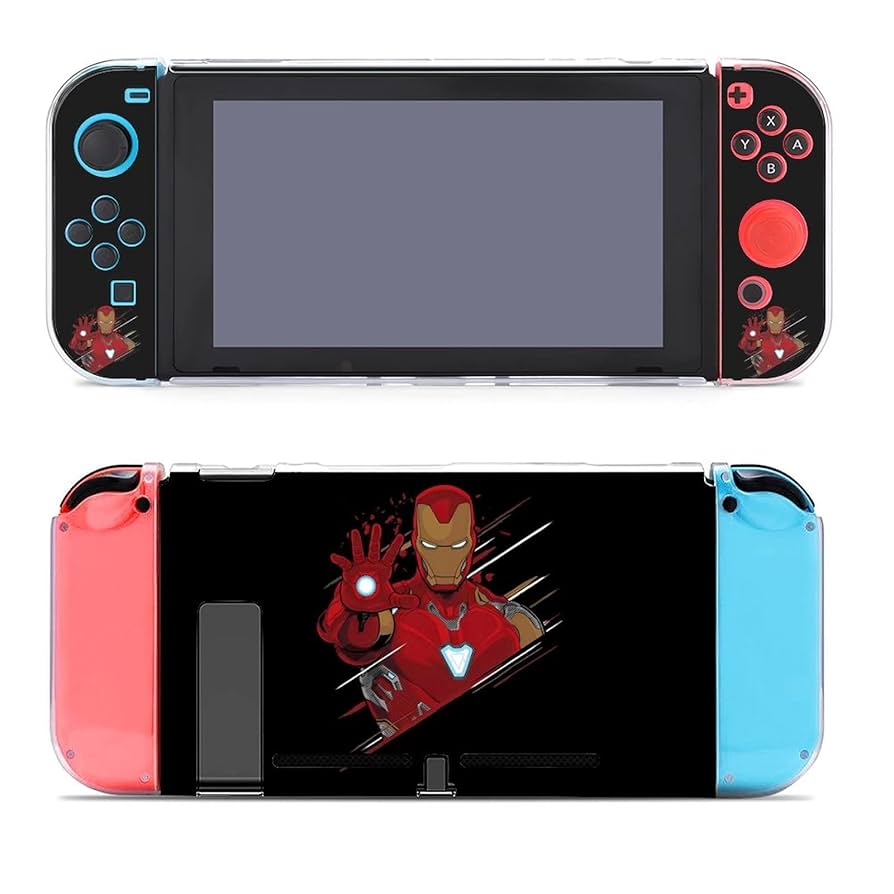 Switchのカバー Amazon.co.jp: アイアンマン Switch スイッチカバー 保護カバー