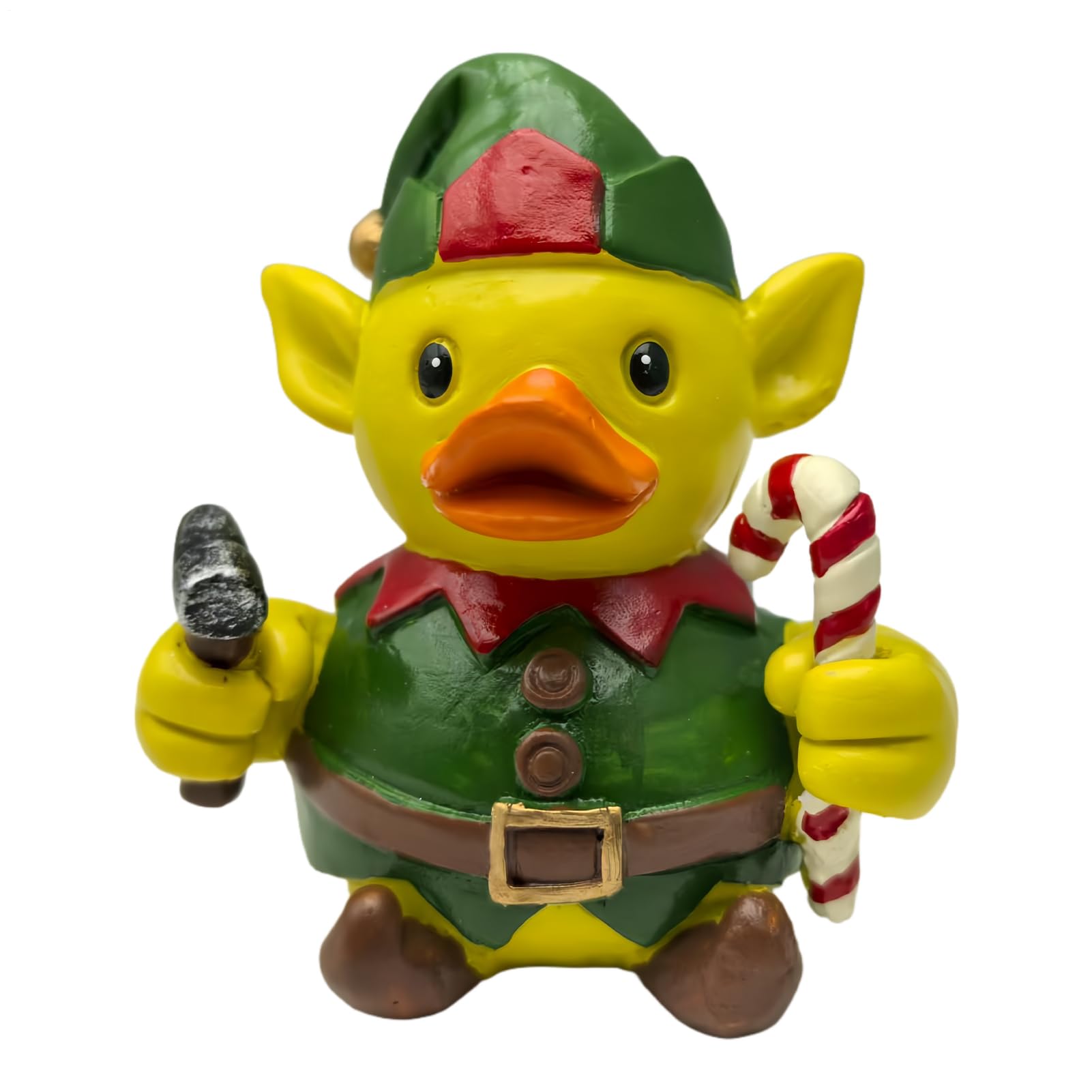 Sculpture de canard en résine, le cadeau de décoration de table de Noël idéal