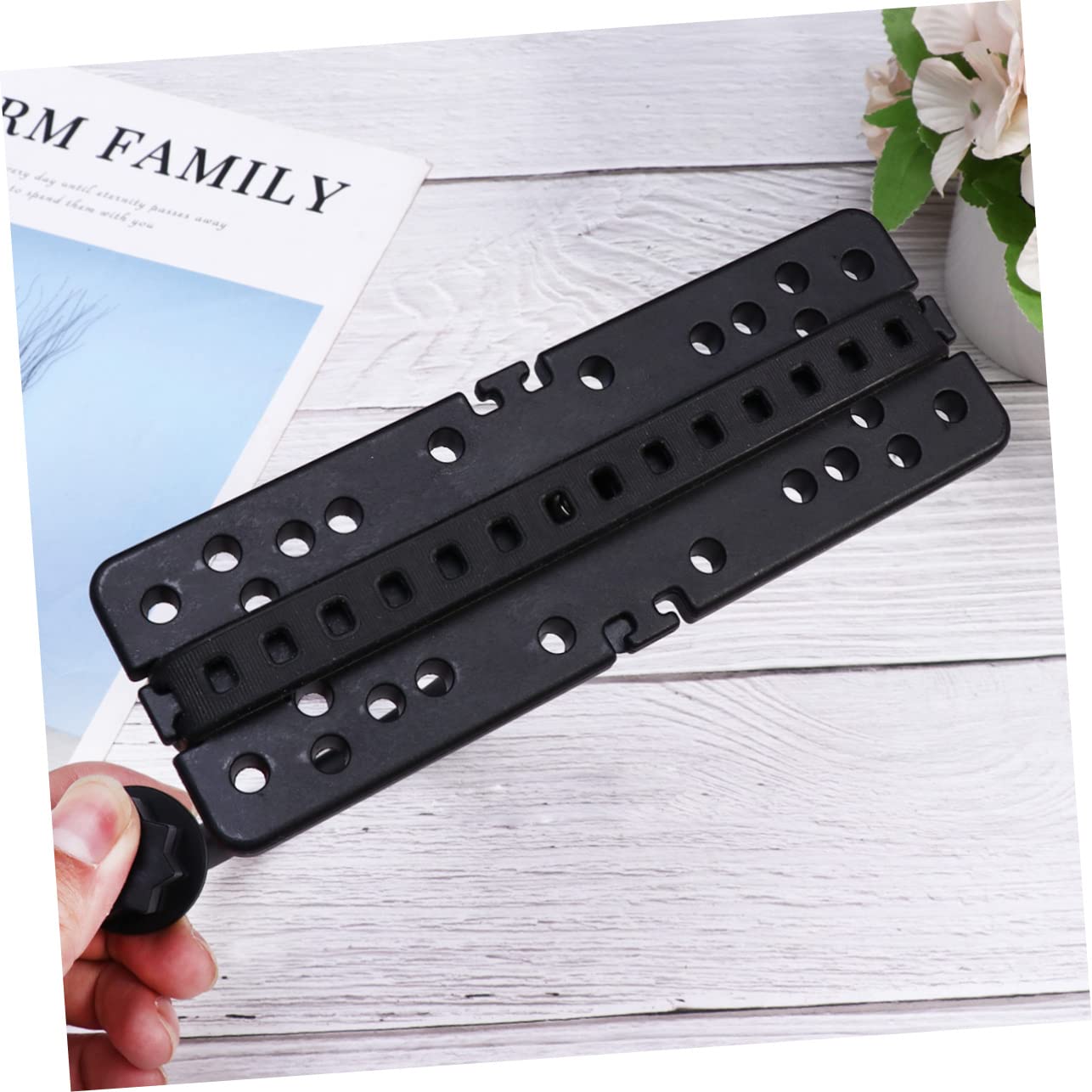 Toddmomy Halterung für Fischfinder Sucherhalter Montage Boot Halter für Fischfinder Klammer Zubehör Fischfinderhalter für Kajaks Fischfinderhalter zum Angeln Schwarz