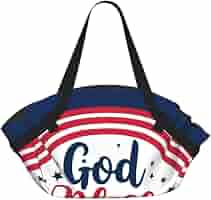 Amazon.com: Fuzquwu God Bless America Patriotic Star Pattern