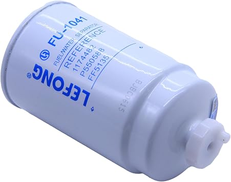 FU-1041 Fuel Filter Replaces F6800-16411 Compatible with Kioti CK DK NX RX Models Tractor RX6620 RX7320 RX7330 DK4210 DK4510 DK5010 DK5510 DK4710 CK3510H CK4010H CK3510 CK4010 (Pack of 1)