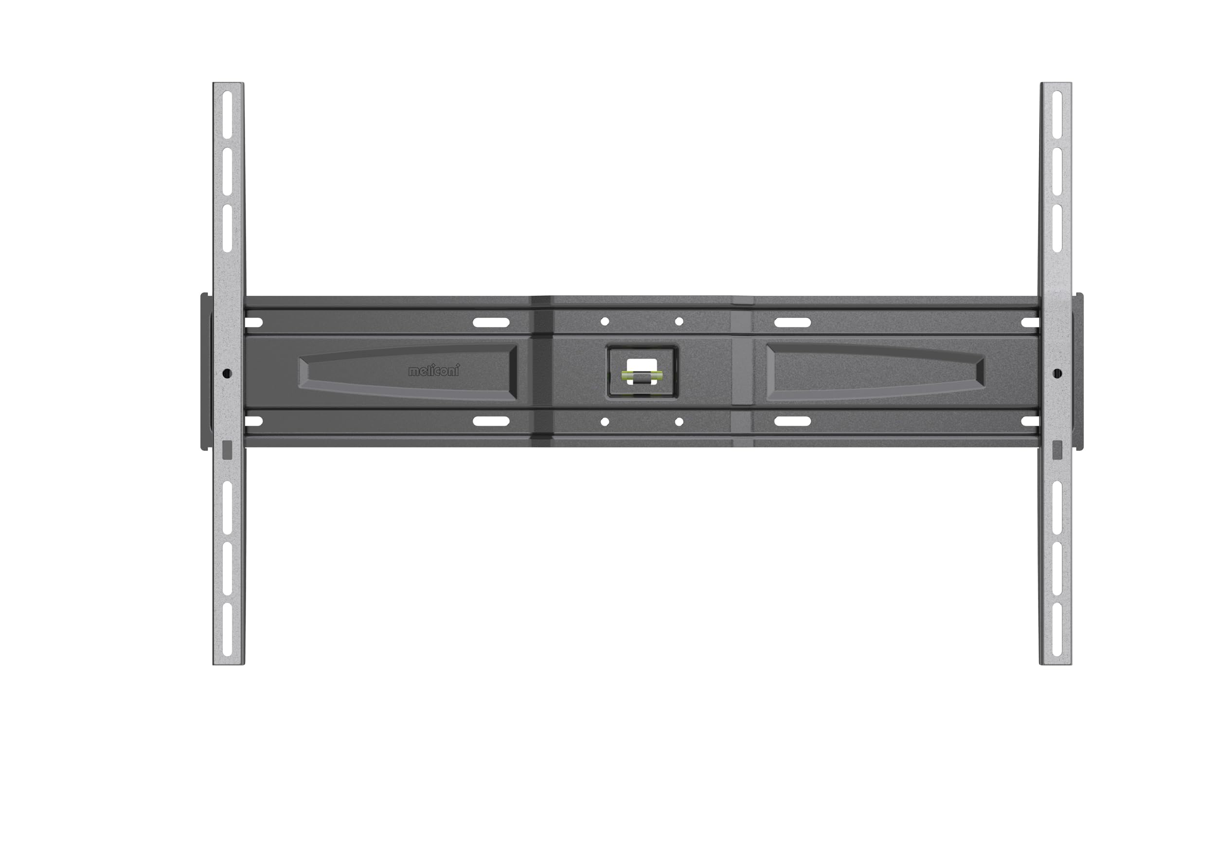 Meliconi Slimstyle Plus 600 S, supporto fisso ultra sottile da parete per TV a schermo piatto da 50’’ a 82’, VESA 300-400-600, colore nero, adatto anche per TV OLED