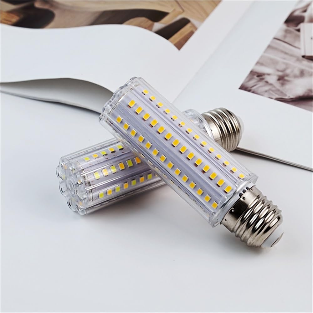 10er-Pack LED-Lampen, AC220V, helle Maiskolbenlampe, E27-Schraubgewinde, Haushaltsbeleuchtung, Pendelleuchte, DREI Farben