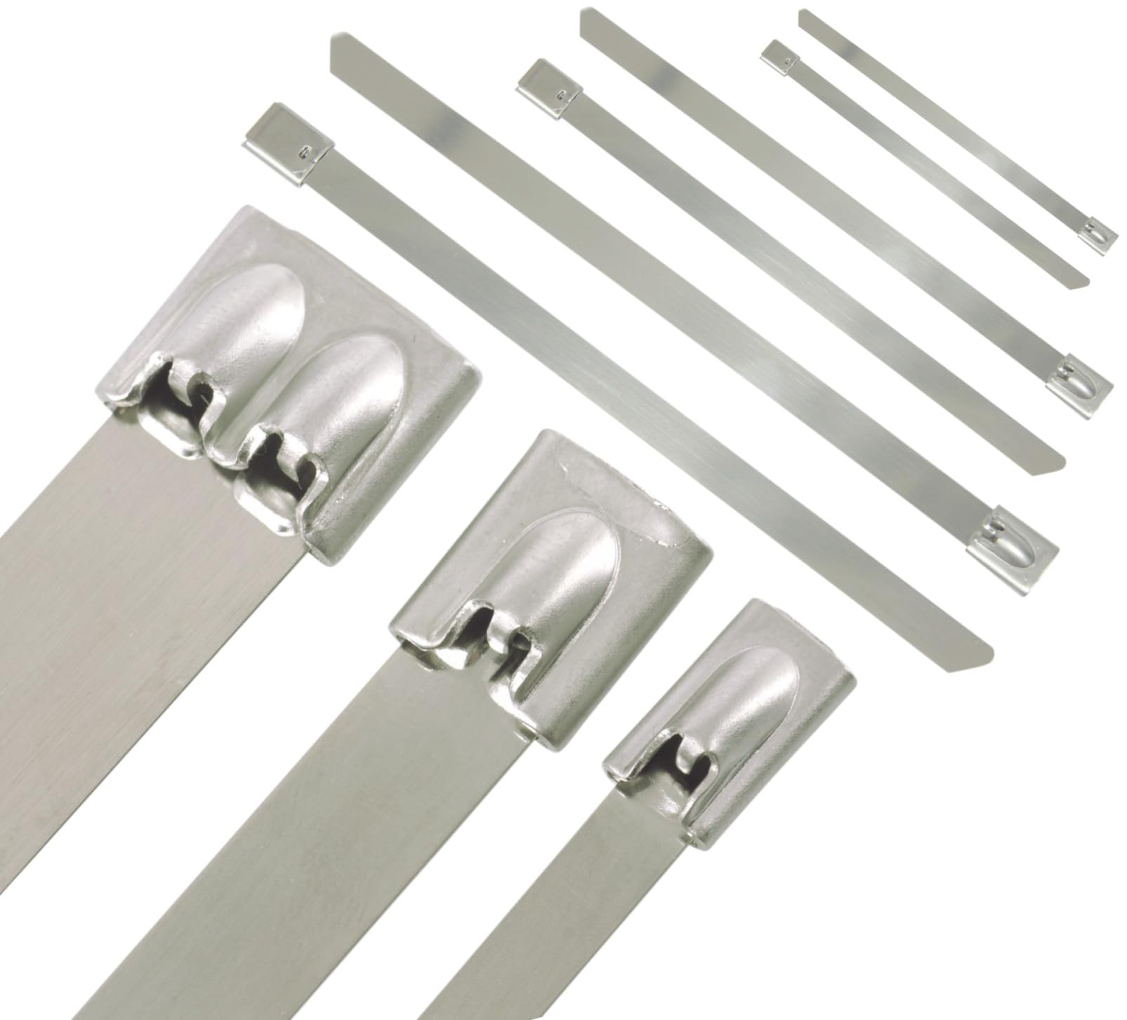 100x Kabelbinder Edelstahl 12 x 400 mm *** 40cm *** Große AUSWAHL 4,6/7,9/12mm 10-150cm 1/10/20/50/100er Packs