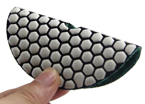 Miniatura 5 de Almohadilla de pulido de diamante seco 4 pulgadas 7 pasos para hormigón de mármol de granito