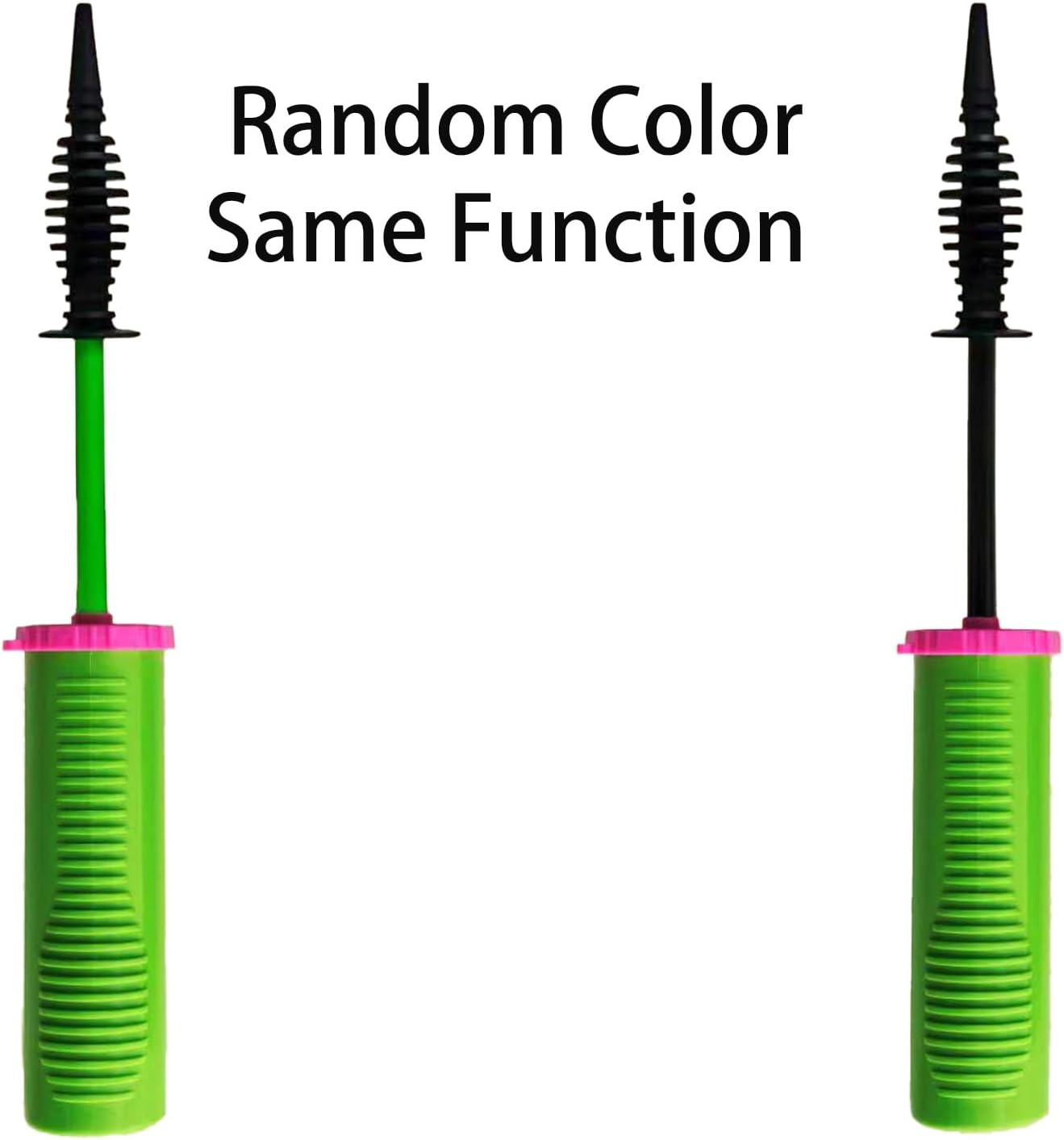 Balloon Pump Hand Held – 2Pack Two Way Dual Action Inflator with Balloon Tying Tool Manual Air Pump for Balloons image 2