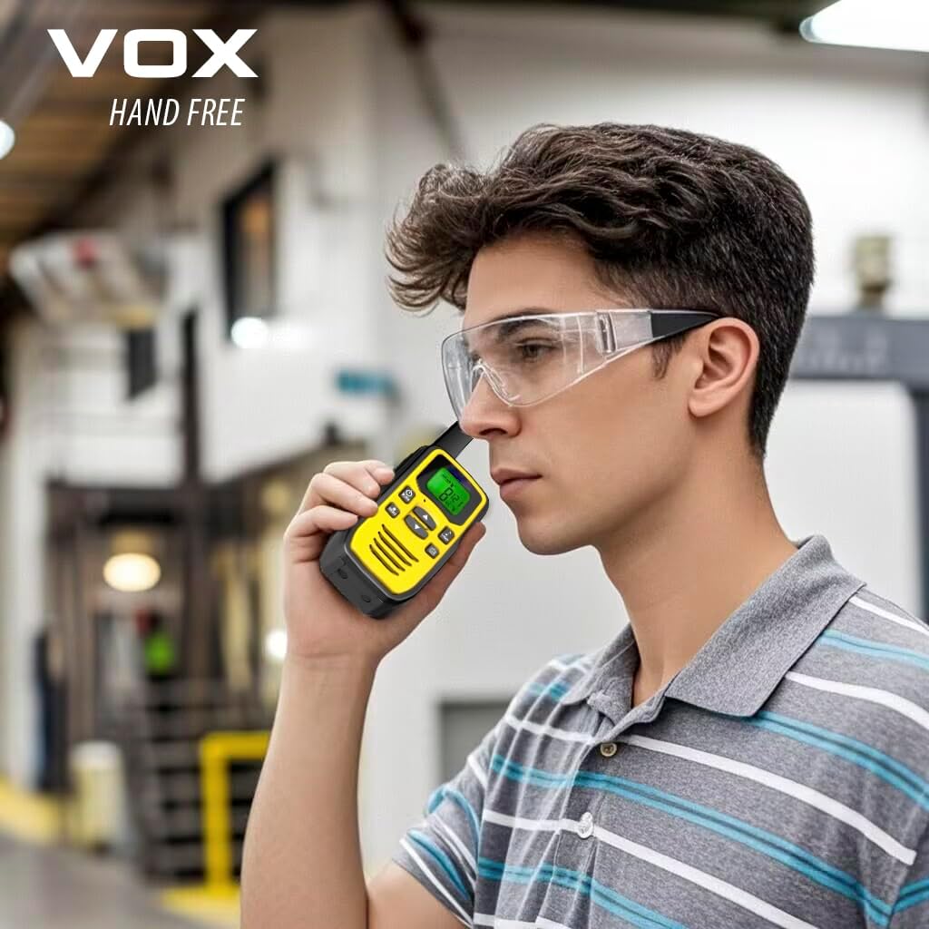 Profressional Walkie Talkies for Adults, Rechargeable Two Way Radios Long Range, 36 Channels 2 Way Emergency Radio with NOAA Weather Alert, Survival Gear and Equipment for Camping Hunting Hiking