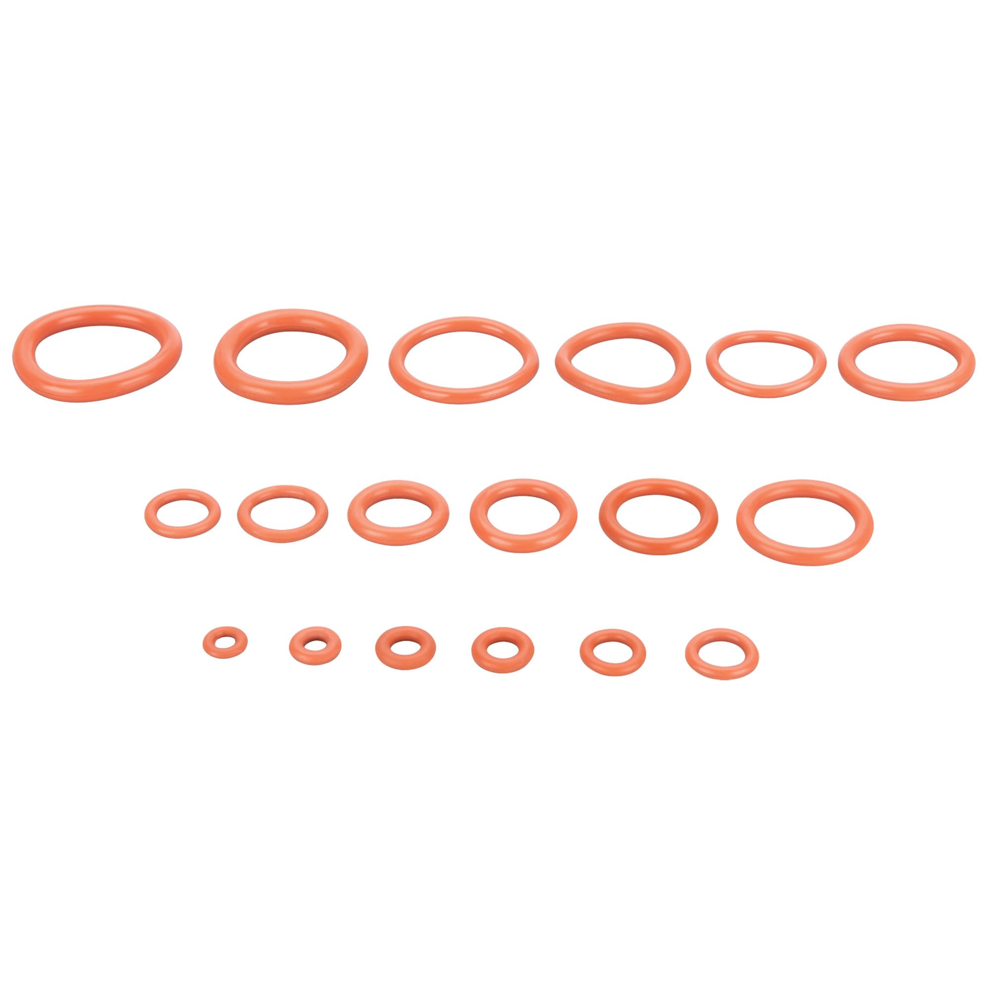 Performance Tool W5239 Polymer Viton O-Ring-Sortiment, braun, 180 Stück, 9 mm-20 mm