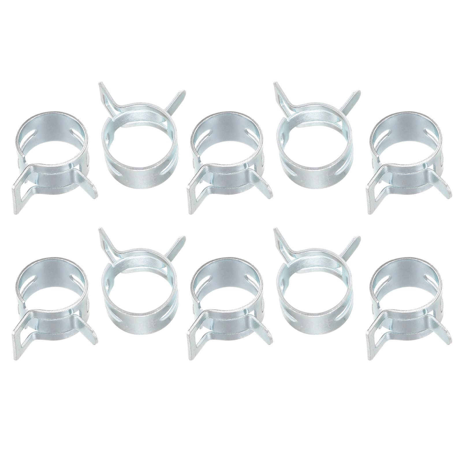 Colliers de serrage à ressort 14mm acier zinc pour tuyau silicone et durite carburant x50
