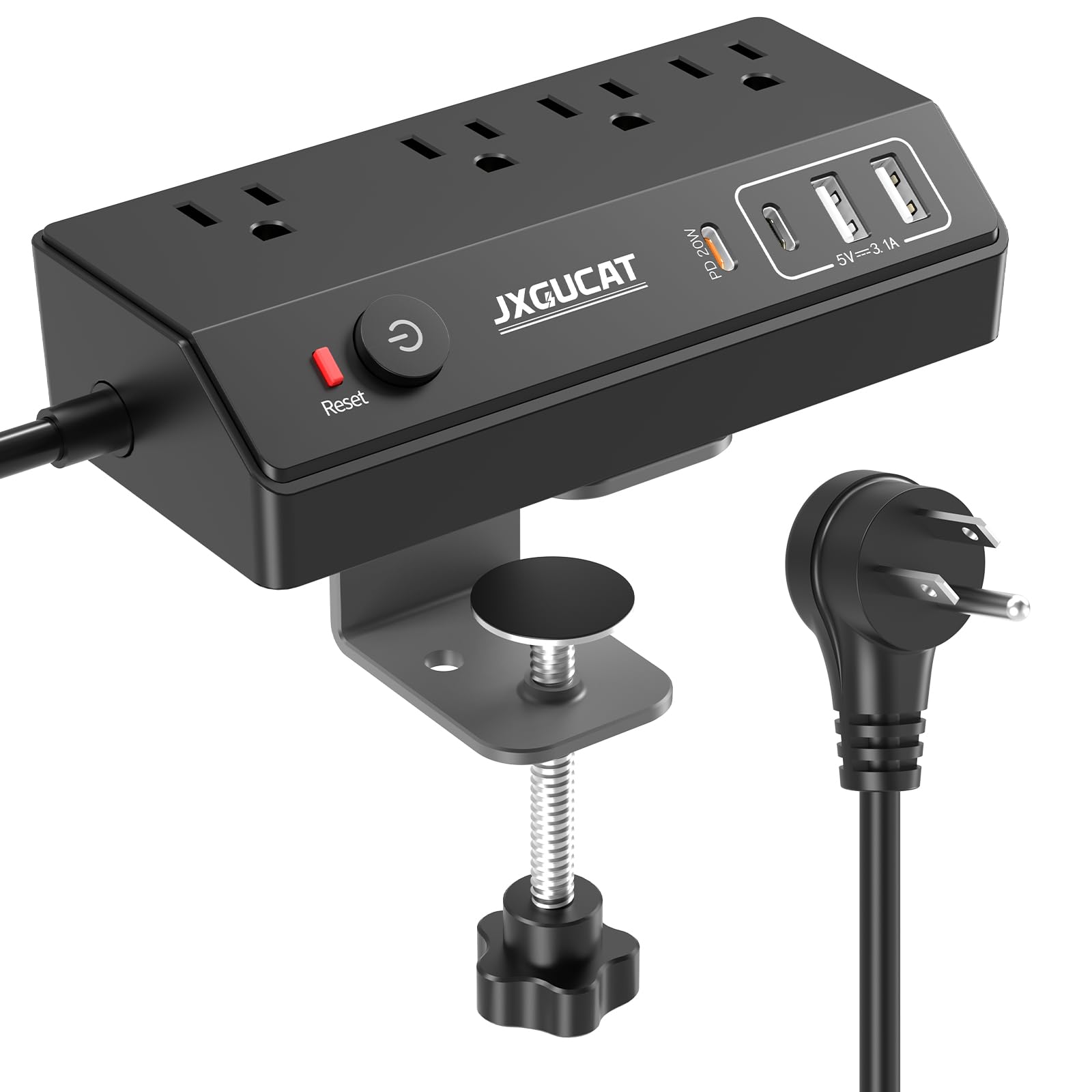 NEC Mate Win11 Office2021 リカバリーUSB Amazon.com: Desk Clamp Power Strip 10FT with PD 20W Fast Charging