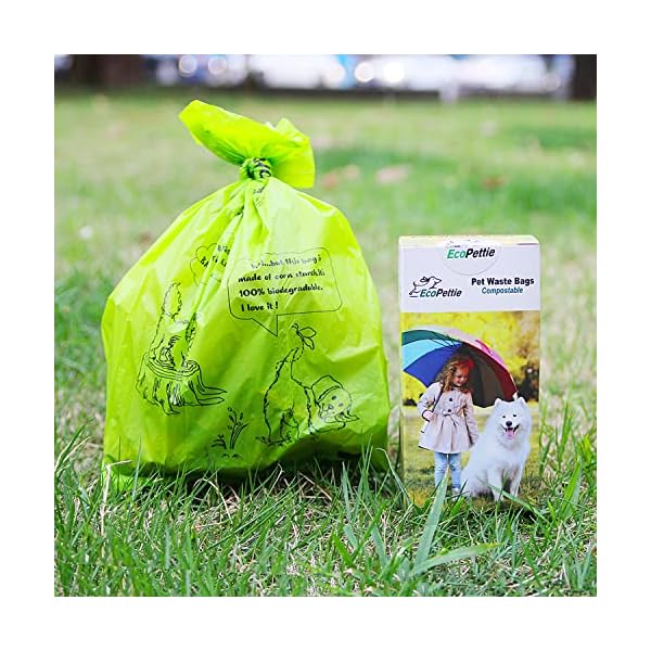 EcoPettie Pet Waste Bags Compostable – Dog Poop Bags Biodegradable – Dog Waste Bags Super Thick – Poop Bags for Dogs 8 Rolls 80 Counts – OK-compost and EN13432 Certified as 100% Biodegradable EcoPettie Pet Waste Bags Compostable – Dog Poop Bags Biodegradable – Dog Waste Bags Super Thick – Poop Bags for Dogs 8 Rolls 80 Counts – OK-compost and EN13432 Certified as 100% Biodegradable
