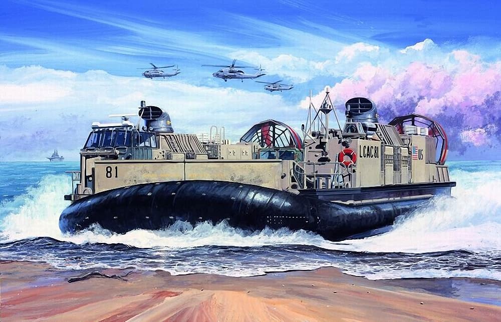 TRU07302 - Trumpeter 1:72 - USMC LCAC Landing Craft Air Cushion