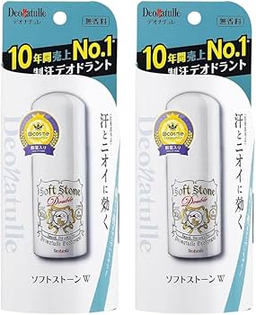 Amazon.co.jp: 【まとめ買い】 デオナチュレ ソフトストーンW 20g × 2