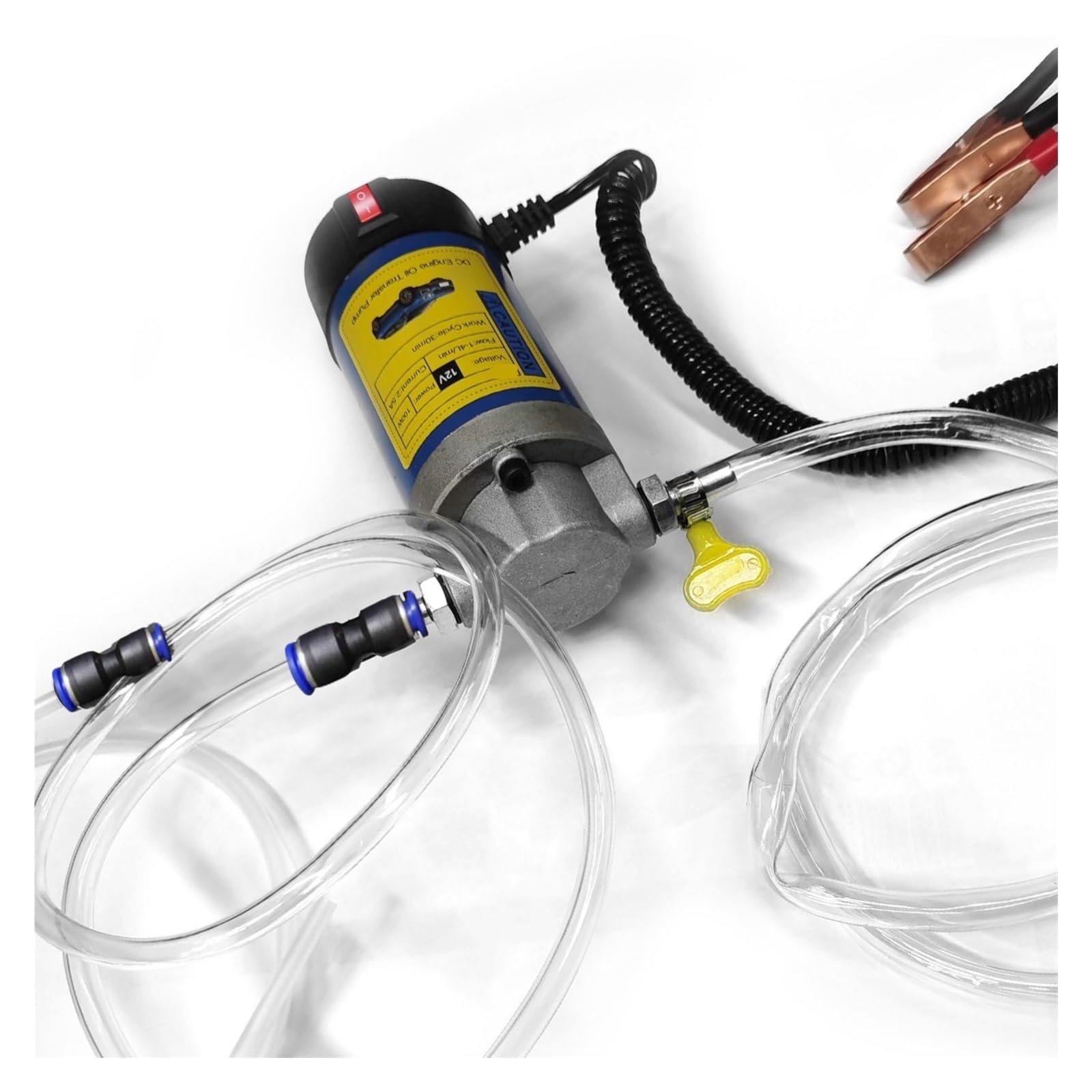 Extractor De Aceite Eléctrico Portátil 12 V Y 100 W, Bomba Succión Combustible, Sifón For Coche Moto TráFico Intenso