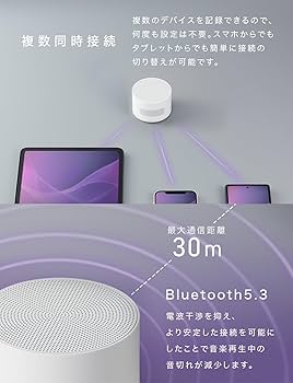 Amazon.co.jp: CIO Portable Bath Speaker 【マグネット吸着する