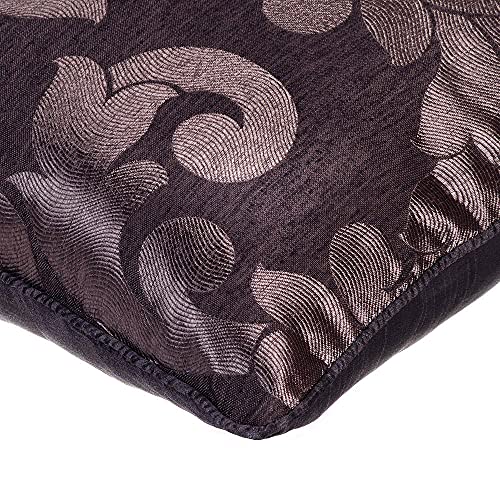 The Homecentric Pillow Covers, Euro Sham Cover, Pillow Covers 24X24 Inch (60X60 Cm) Purple, Silk Throw Pillow Covers, Handmade Pillow Covers, Modern, Abstract Easter - Royal Purple Passion #TOP2