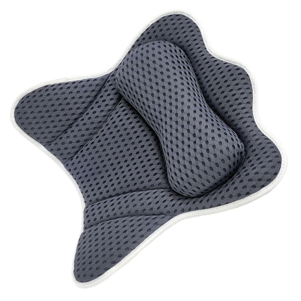 FOMIYES Bathtub Pillow with Suction Cup Bath Accessory for Tub Neck Support Spa Pillow for Relaxation