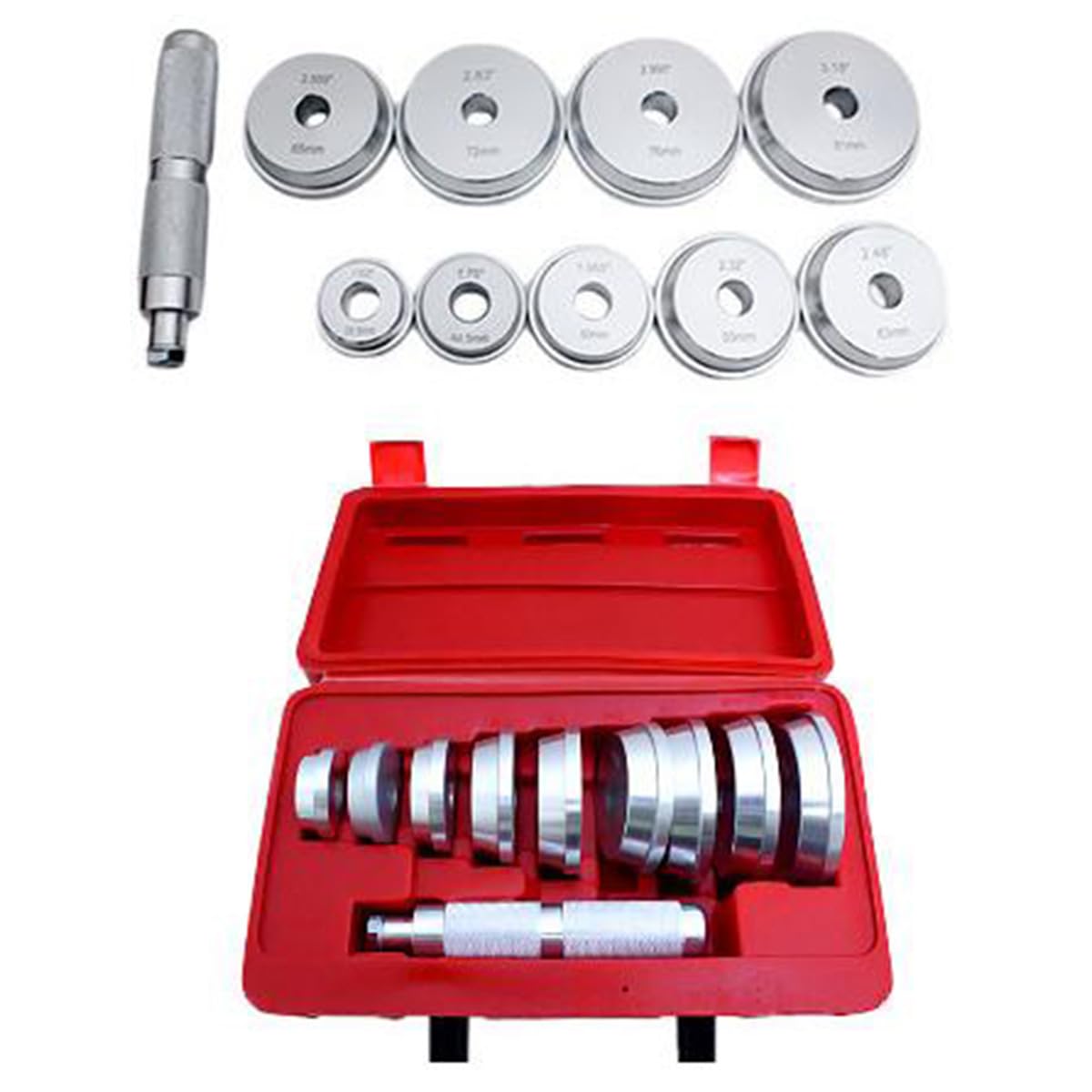 ベアリング付きアイバー 径50mm Amazon.co.jp: 10種 アルミ ベアリングレース 圧入 シールドライバー