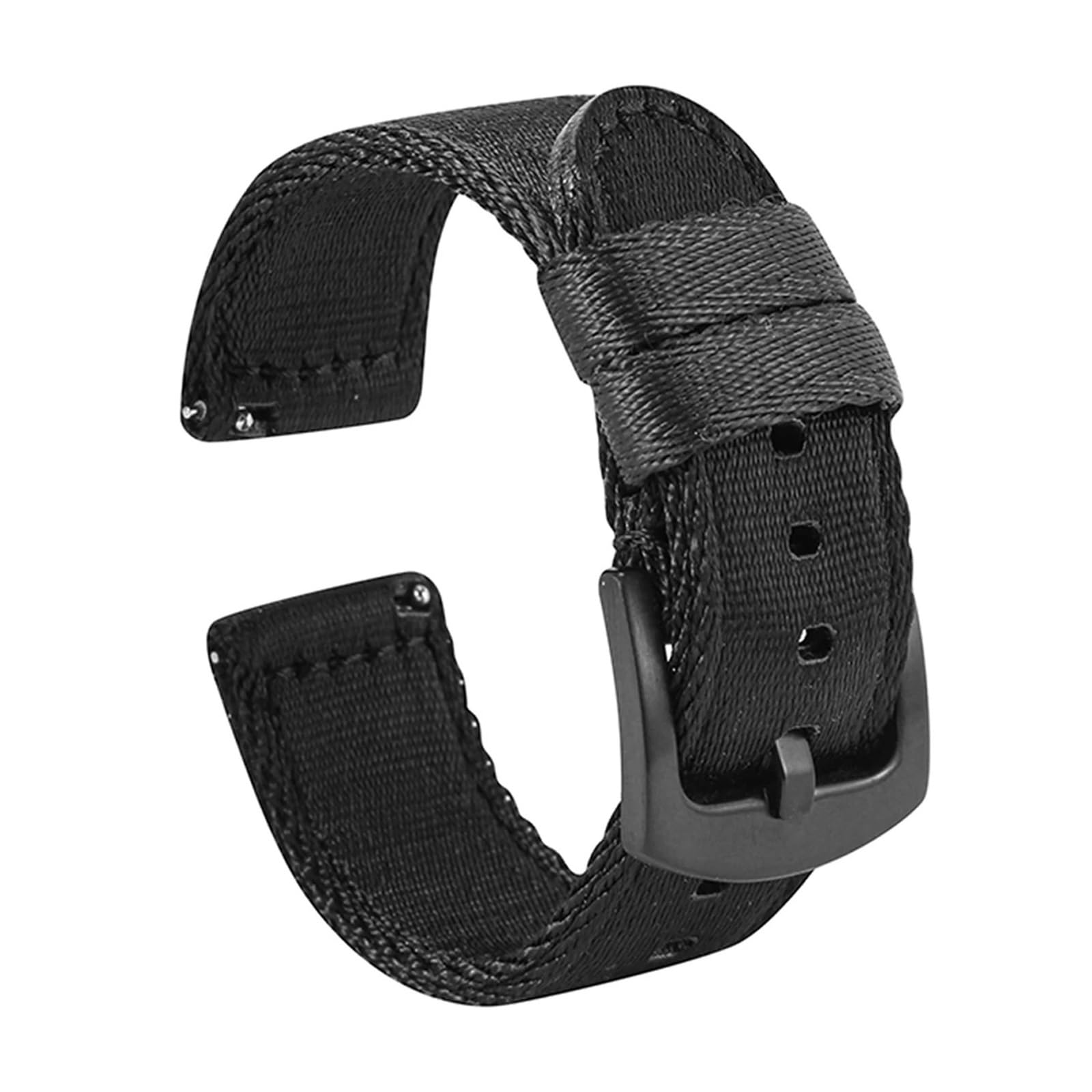 Uhrenarmband， Nylon-Uhrenarmband aus gewebtem Nylon, Sicherheitsgurt, Armband mit Schnellverschluss,
