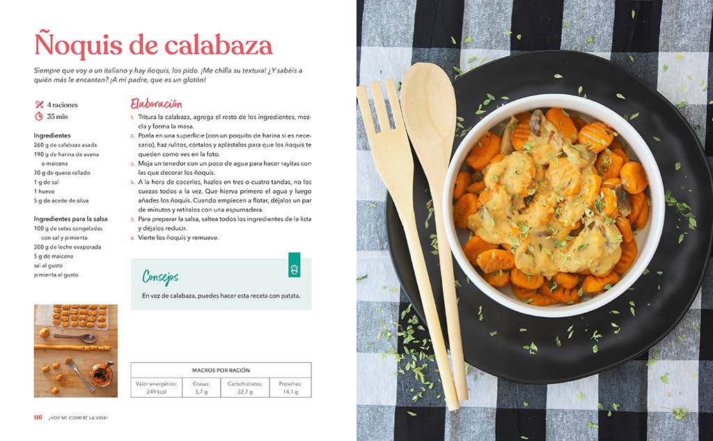 ¡Hoy me comeré la vida!: 101 recetas sin gluten, fáciles y saludables... ¡y olvídate de la dieta! (Cocina saludable)