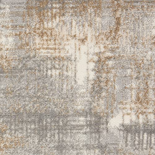 Calvin Klein CK950 Rush Grey Beige 2'2" x 3'9" Area Rug - Easy Clean, Non Shedding, Bed Room, Living Room, Dining Room, Kitchen (2' x 4') - image 5