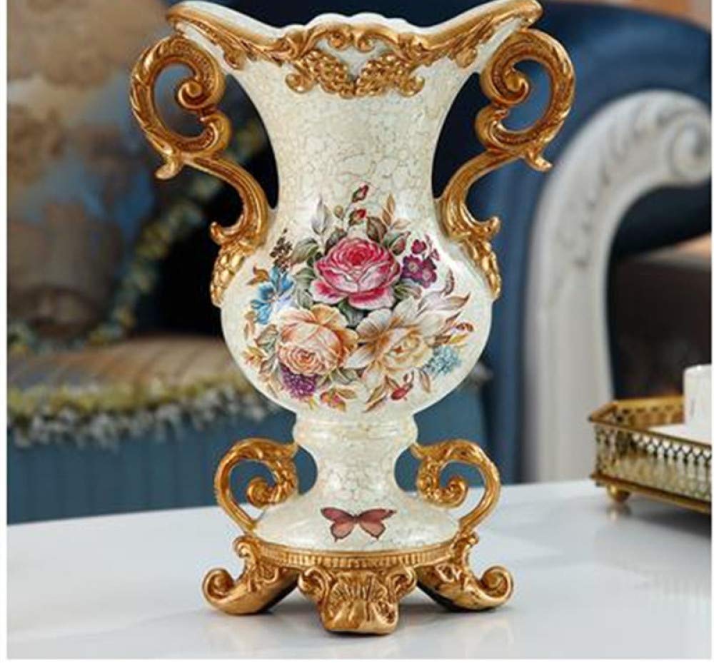 Vase en résine rétro idéal comme cadeau de mariage et décorations de Noël