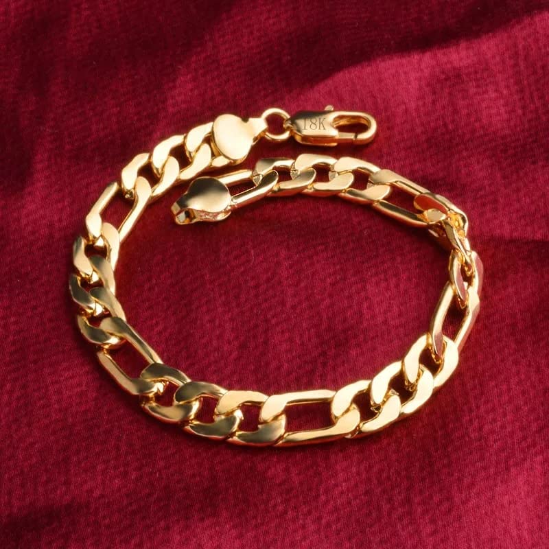 Bracelet mariage argent 925 pour homme et femme, la chaîne de 20 cm idéale au quotidien