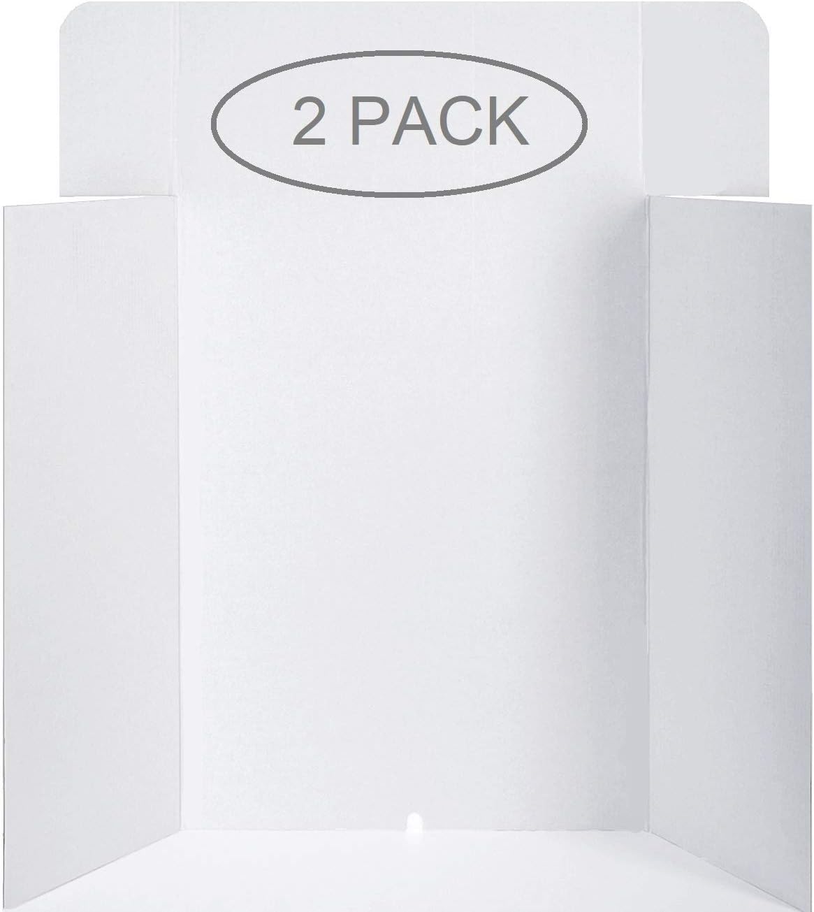 Poster Pro Trifold Board with Header (White, 36 x 48 inches, Set of 2)