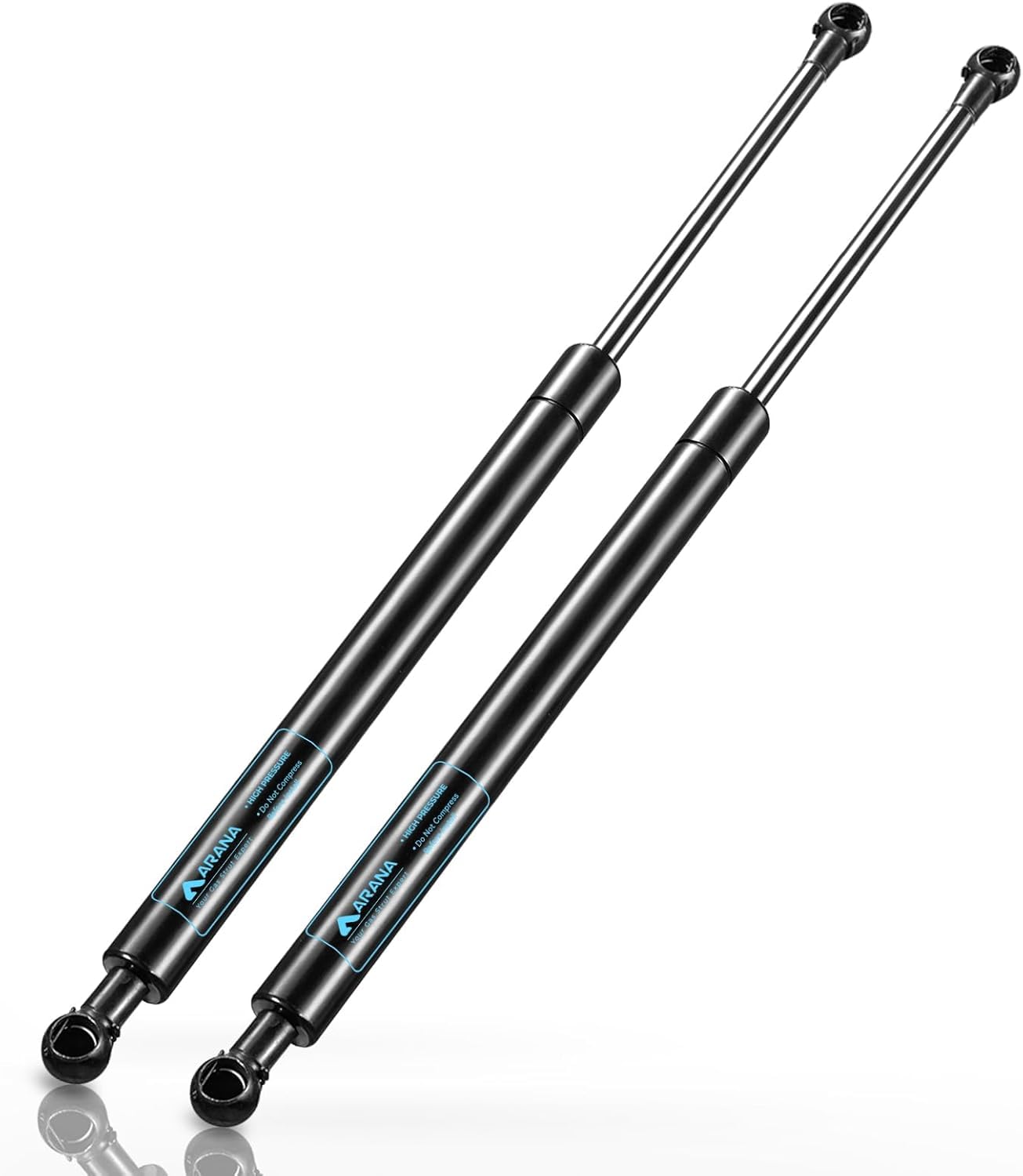 ARANA C16-19225 36 inch 150 lbs Gas Strut Heavy Duty, 36" Gas Spring Shock for Heavy Lid, 150 Pounds Lift Supports Arms for Snowmobile Trailer Trap