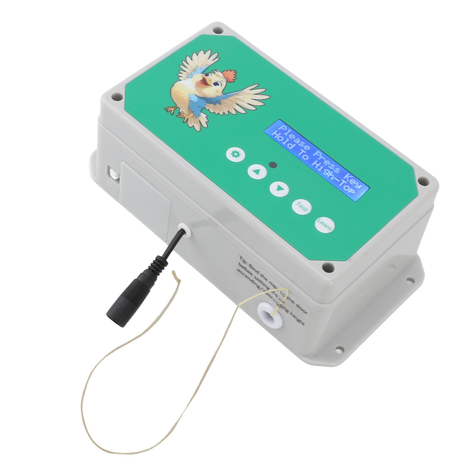 Automatischer Geflügelhaustüröffner mit Timer, LED-Display, EU-Stecker