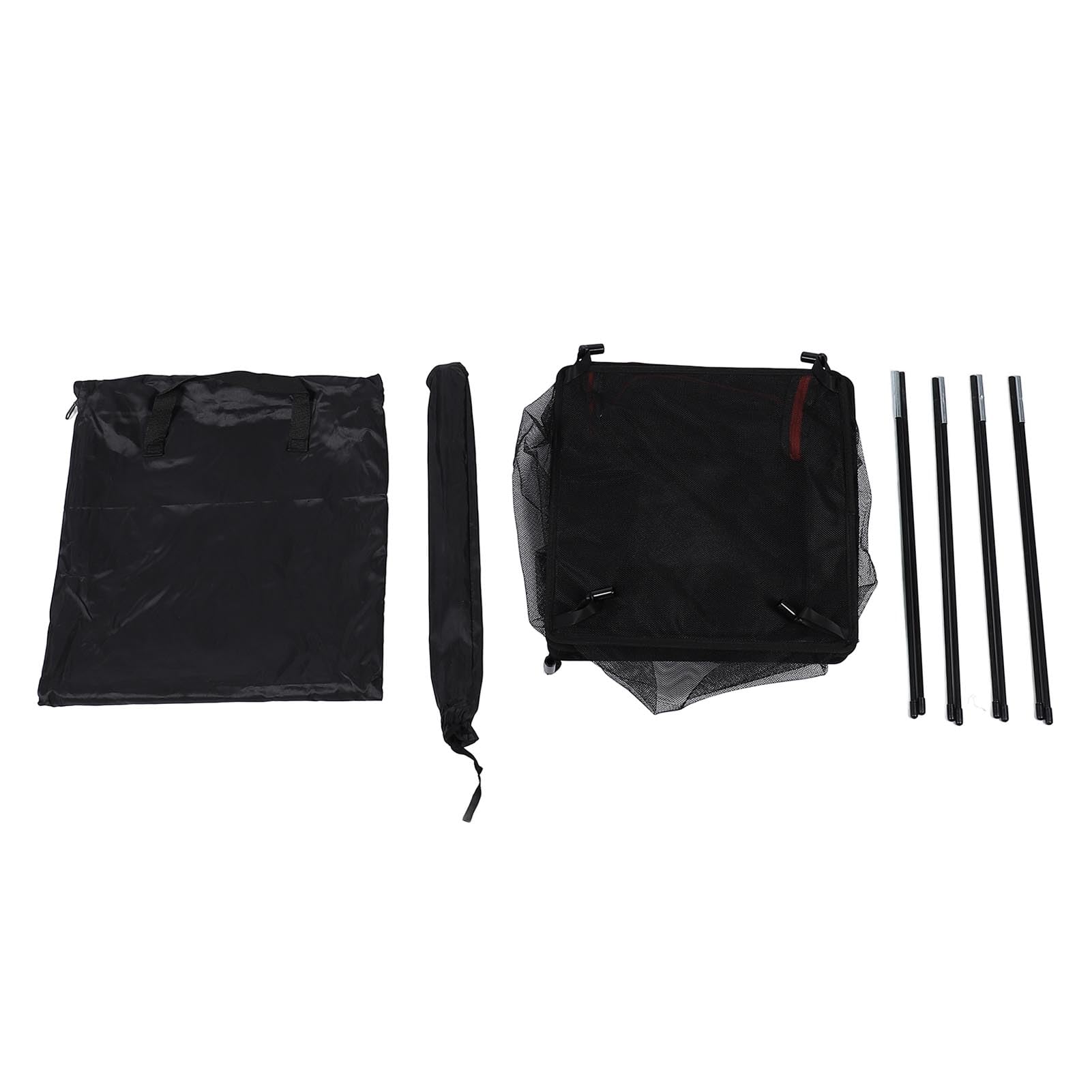 Generic Herb Drying Rack, 3 Layer Mesh Drying Rack Food Net for Outdoors Flat Drying Rack Portable Multifunction Laundry Rack Net for Drying Seeds Fish Vegetables Fruit Food or