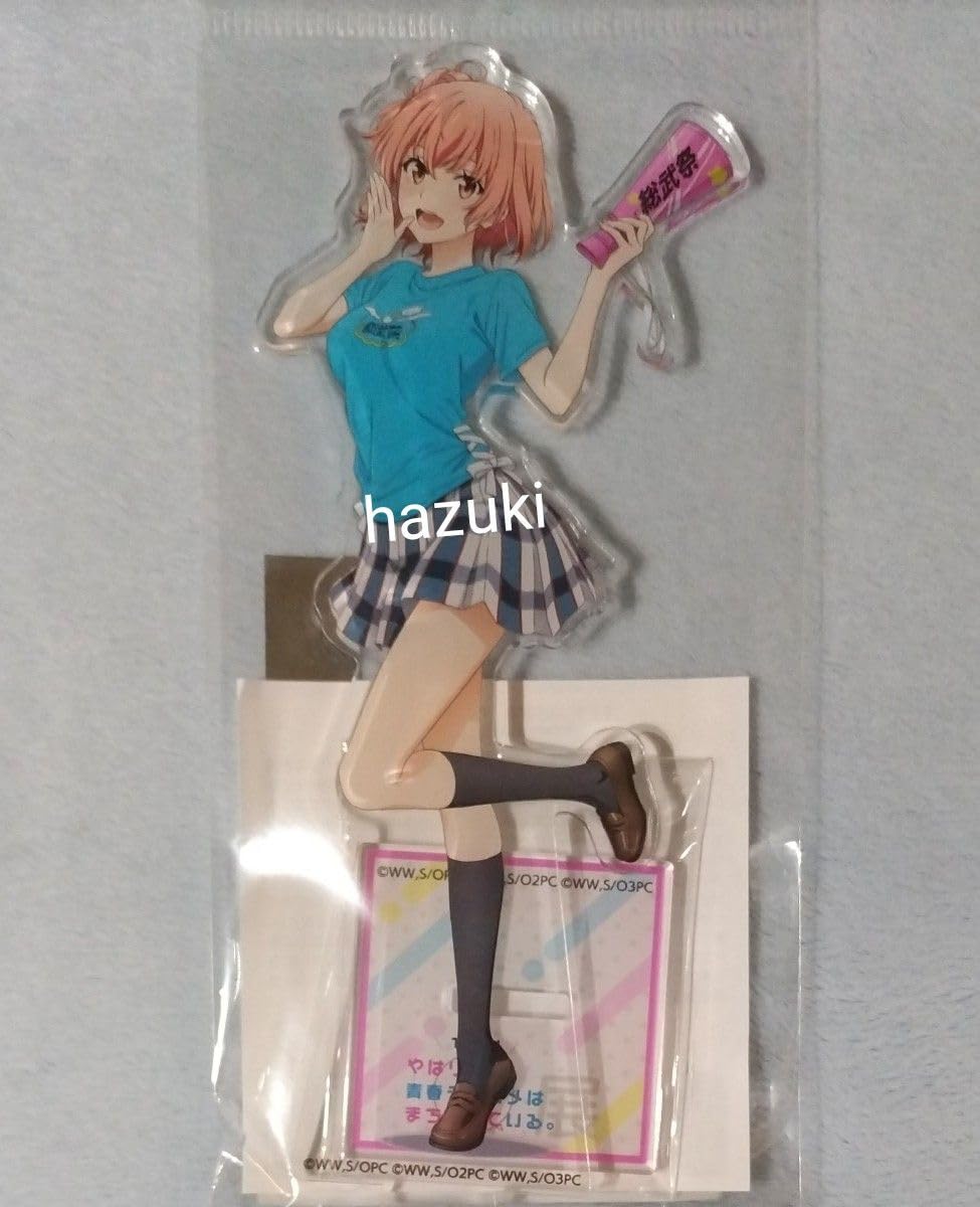 俺ガイル　サブカルファッション 当選品　特大アクスタ 由比ヶ浜結衣 俺ガイル サブカルファッションVer. 由比ヶ浜結衣 アクスタ 缶