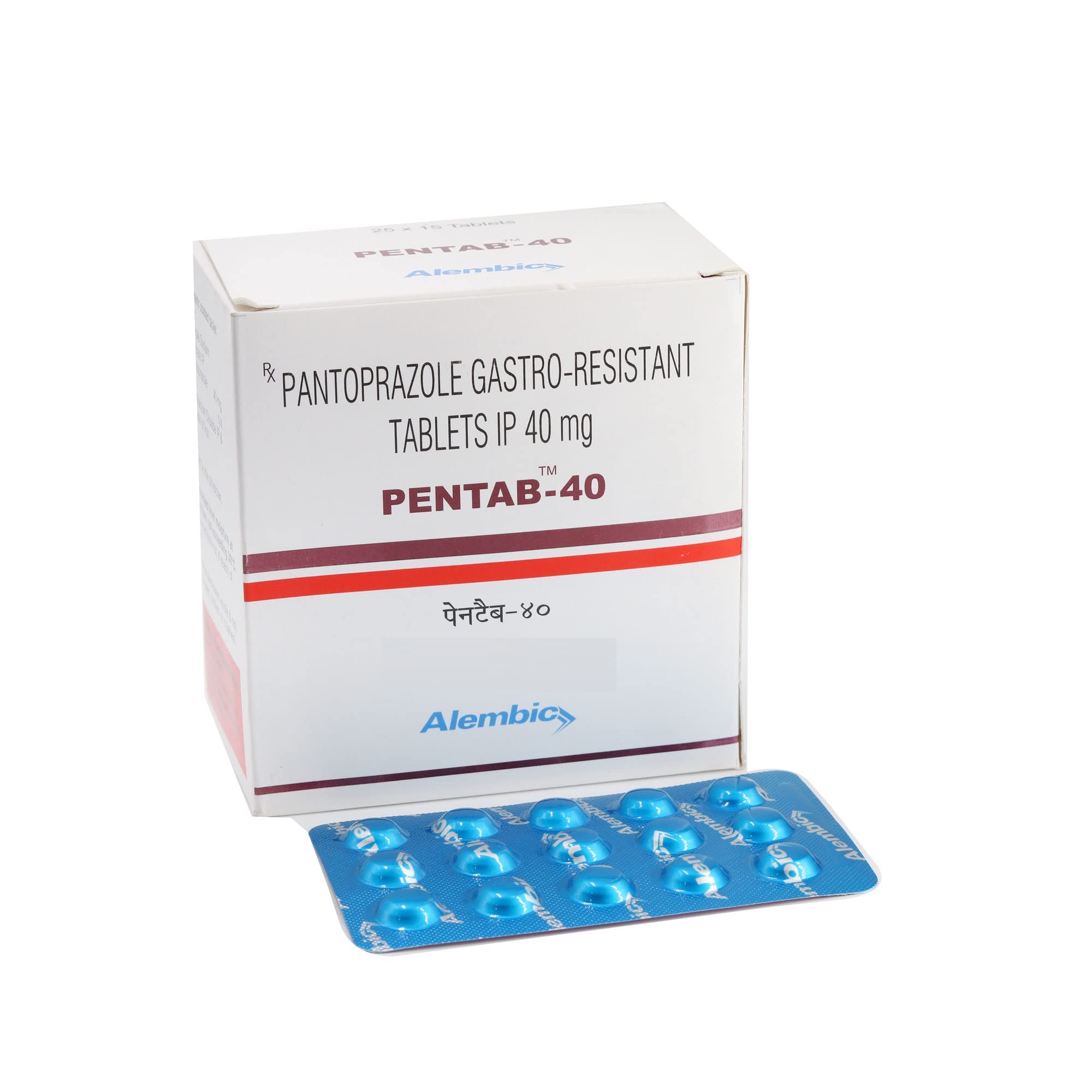 Pentab 40Mg - Strip of 15 Tablets