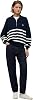 Sudadera Tommy Jeans de manga larga y peso medio con cremallera de 1/4 y logo de bandera para mujer 5