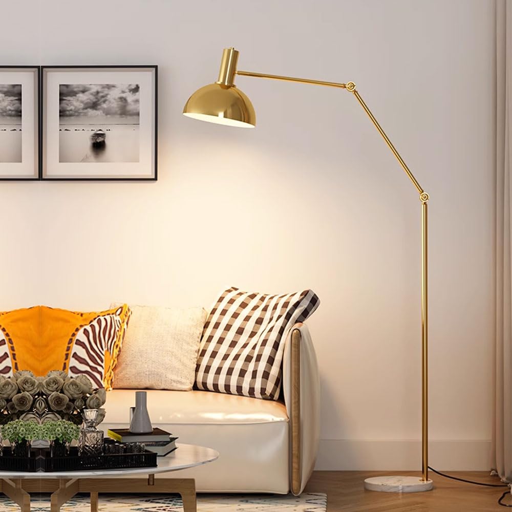 Lámpara de pie para sofá elegante en la decoración del hogar 5