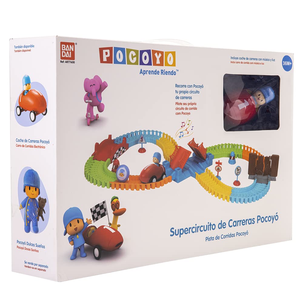 Bandai - Supercircuito de Carreras Pocoyó