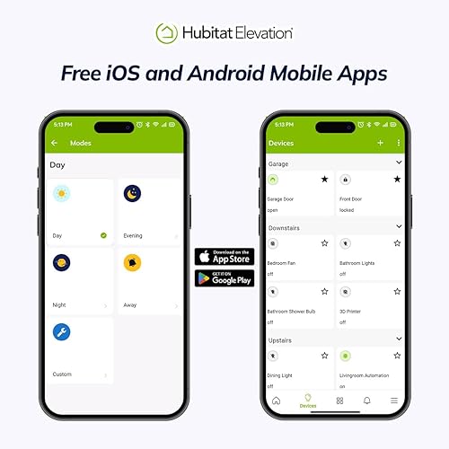 Miniatura 4 de Hubitat Elevation Home Automation Hub (Modelo C-8 Pro) Compatible con Alexa, Apple HomeKit, Google Home, Zigbee, Z-Wave, Matter