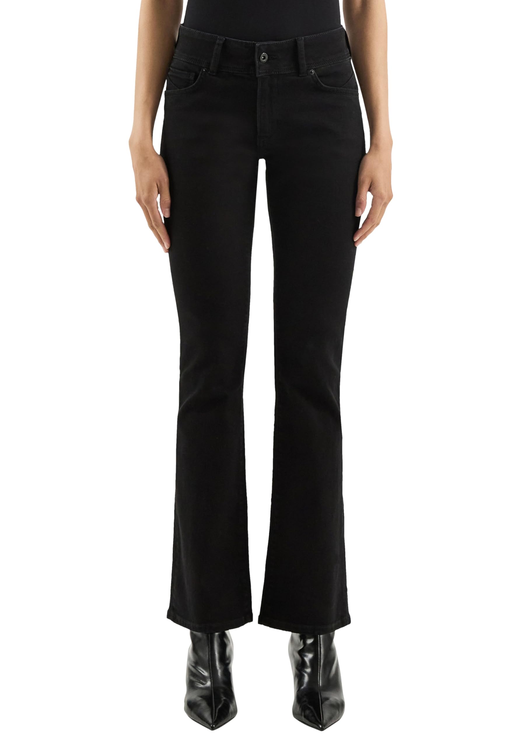 QS Jeans Catie/Slim Fit/Mid Rise/Bootcut Leg