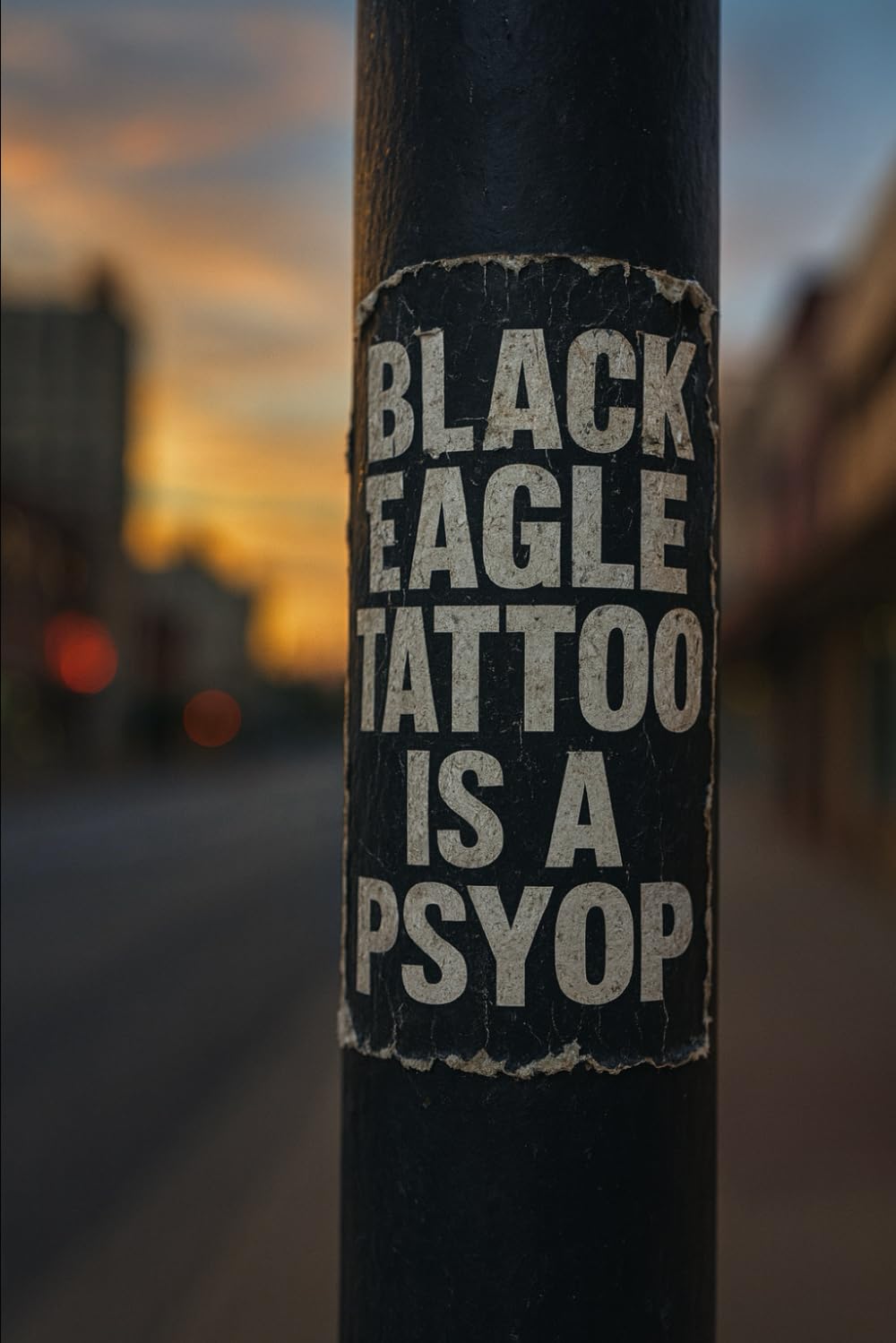 Black Eagle is a Psyop