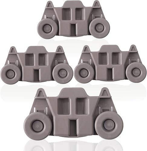 Vista 16 de W10195416 - Pieza de repuesto mejorada para rueda inferior de lavavajillas, compatible con GE/Whirlpool/Kenmore - AP5983730, W10195416V, W10105417