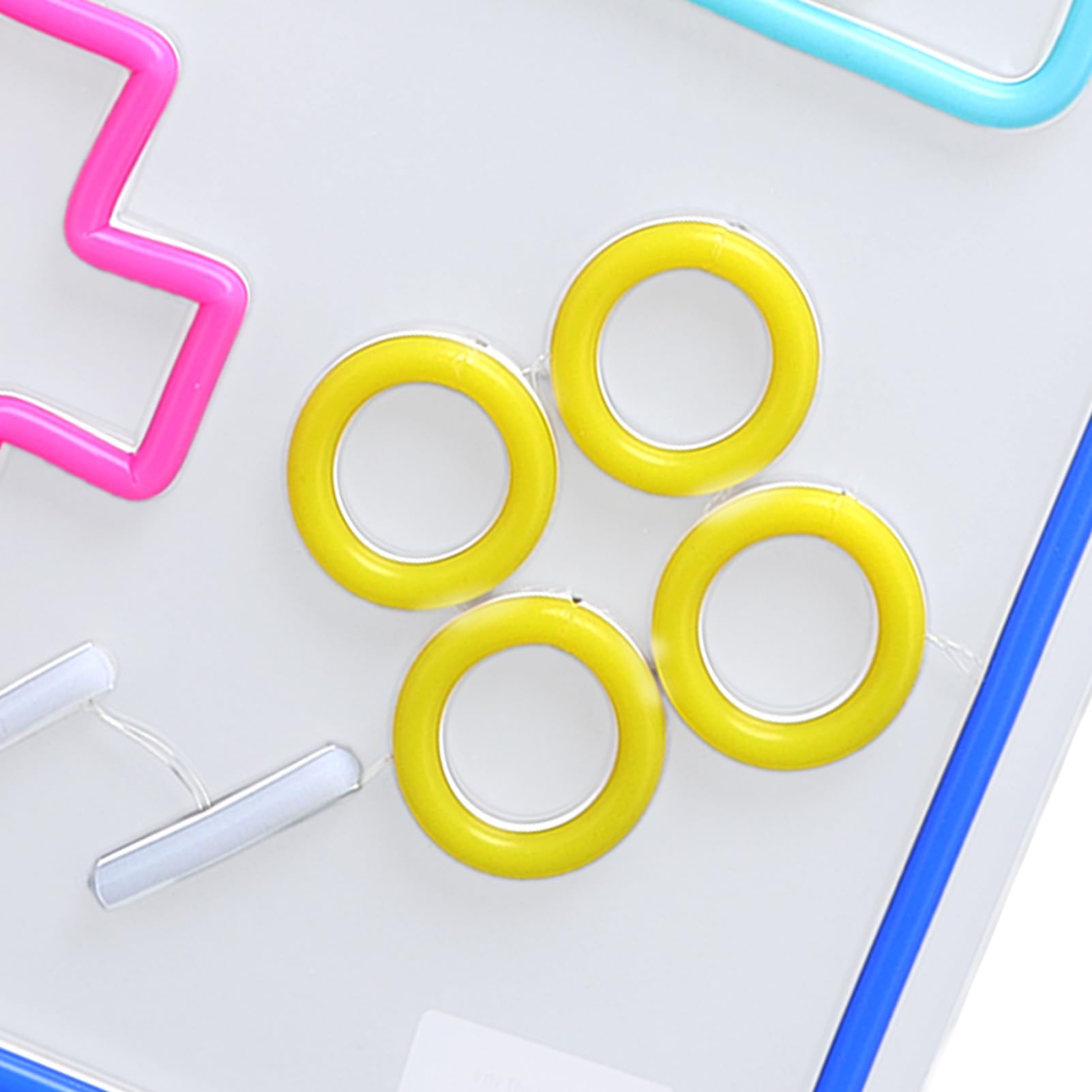 Neon do gier akrylowy LED z możliwością przyciemniania przenośna konsola do gier USB lampa neonowa dekoracje ścienne dla nastolatków chłopcy sypialnia pokój gier Party Decor Retro
