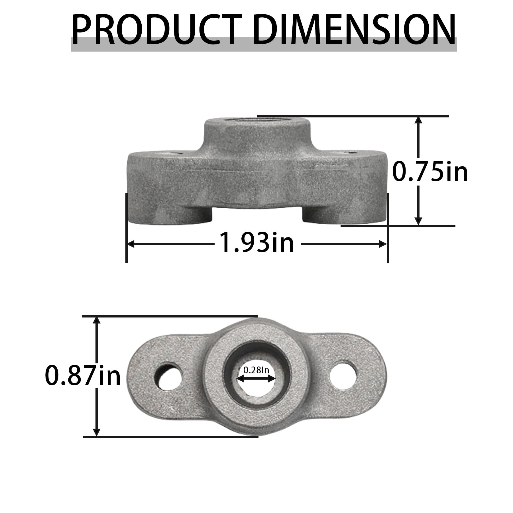 FLMLF Clutch Shoe Holder Kit for 1/5 HPI Baja 5B 5T SS SC RV