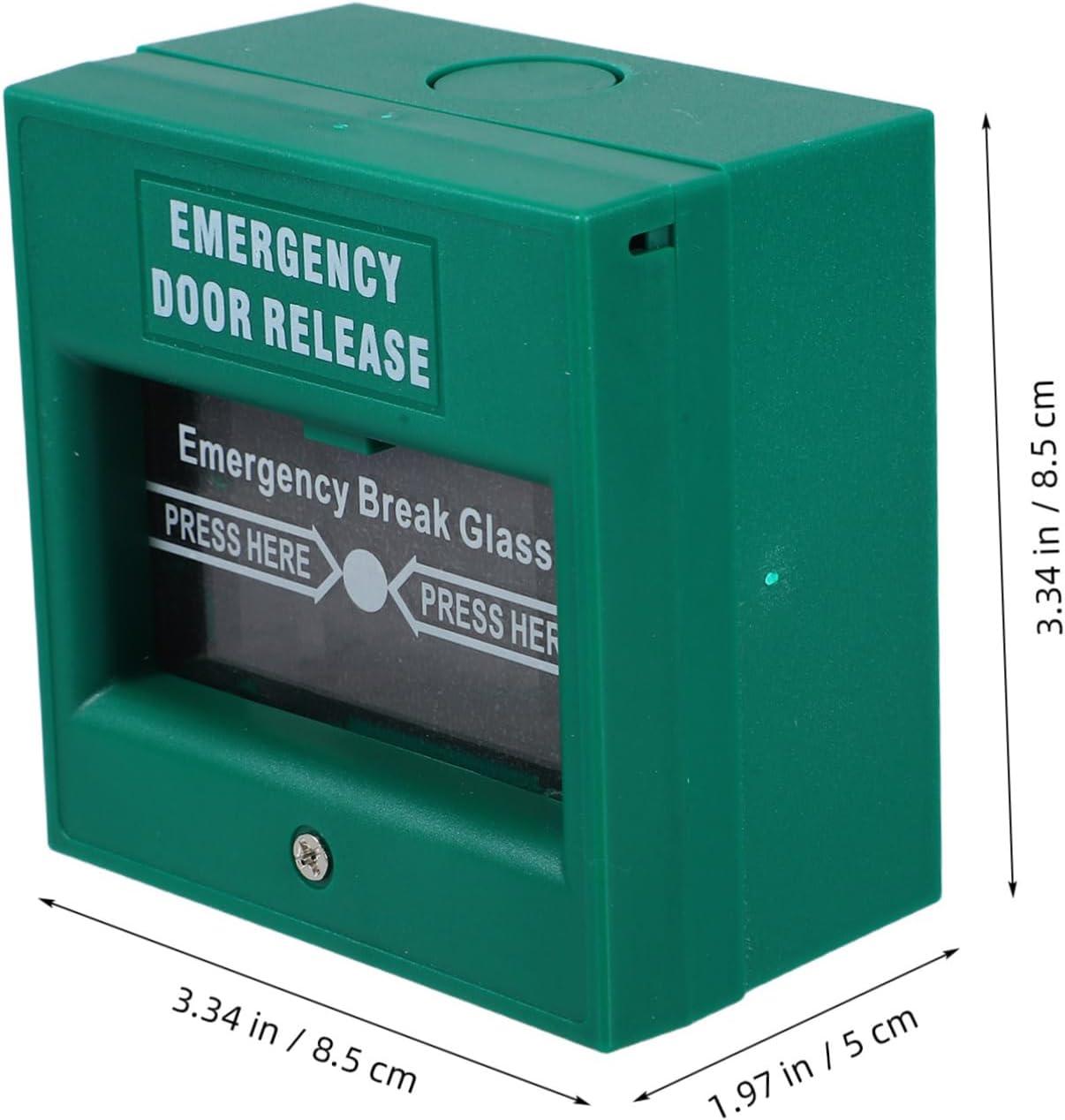 Artibetter Emergency Exit Release Button Break Glass Activation Manual Switch for Safe and Quick Exit Reliable Emergency Control Access System for Homes and Businesses