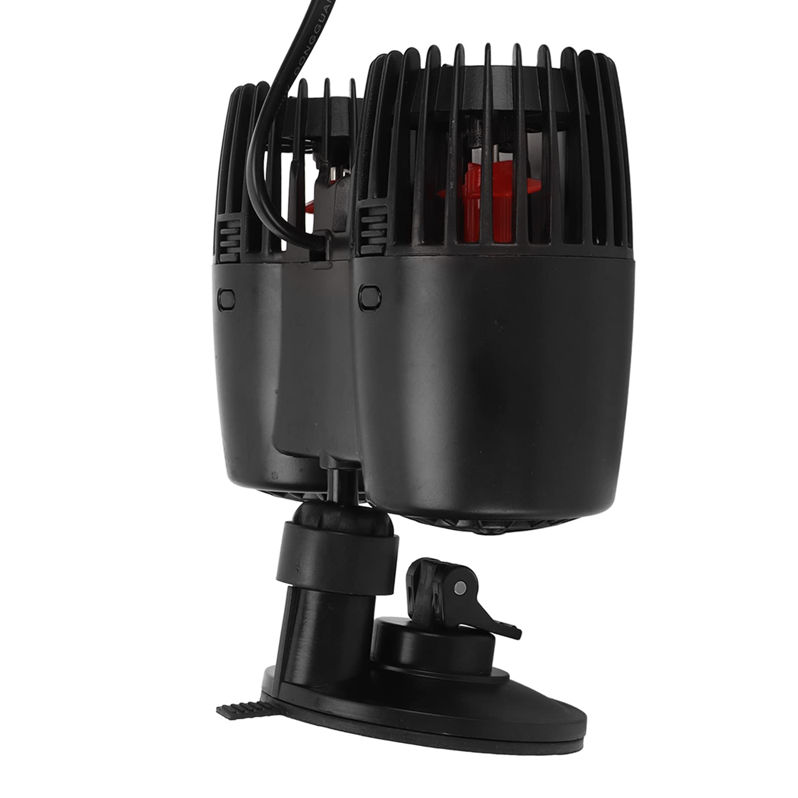 Aquarium Wave Maker, 360° Vertical Rotation Adjustable Wavemaker Quiet Fish Tank Powerhead Circulation Pump with Strong Suction Attachment(ZY-600M)