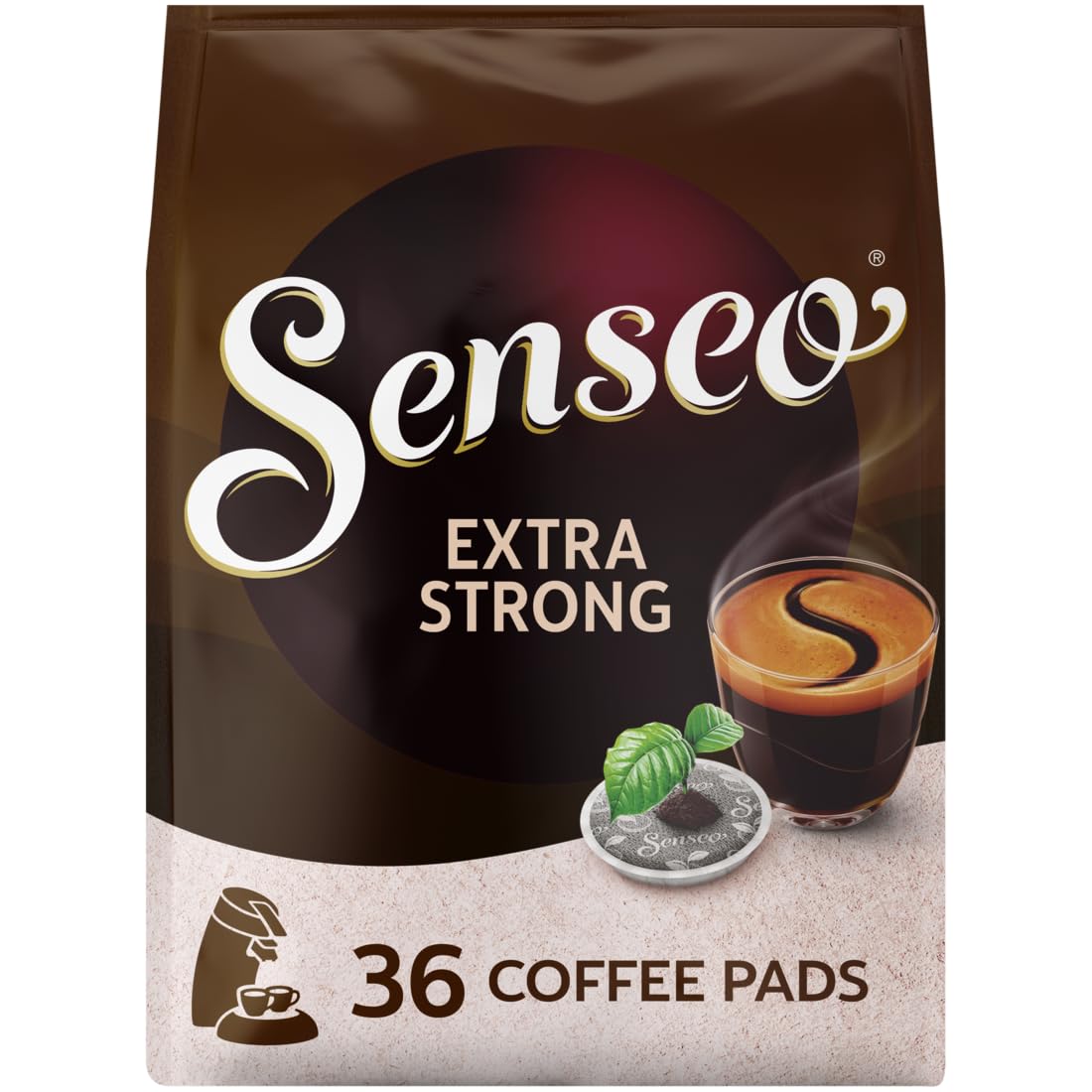Senseo Extra starke Kaffeepads, 10 x 36 Pads