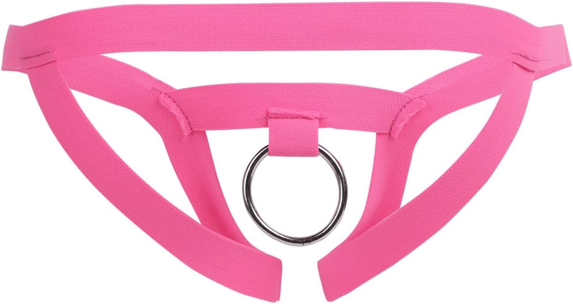 Men's Jock Strap O Ring G-Strings Crotchless Panties Bikini Briefs Underwear Party Thongs